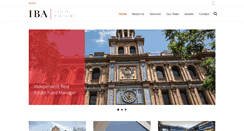 Desktop Screenshot of iba-capitalpartners.com